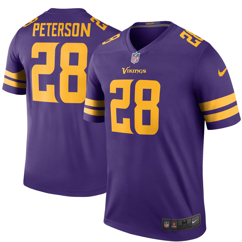 Men's Minnesota Vikings Adrian Peterson Legend Jersey - Purple