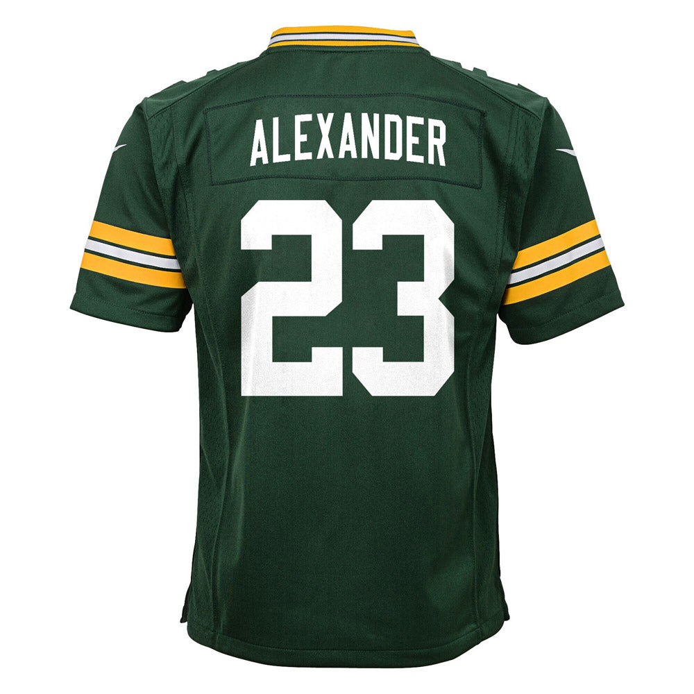 Youth Green Bay Packers Jaire Alexander Game Jersey Green