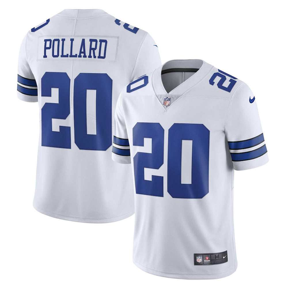 Youth Dallas Cowboys Tony Pollard Vapor Jersey - White