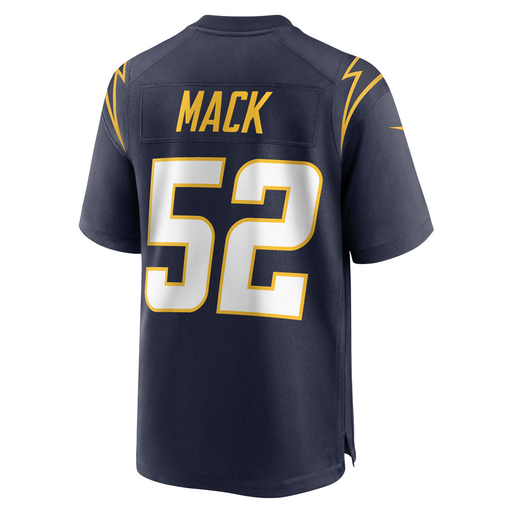 Men's Los Angeles Chargers Khalil Mack Alternate Game Jersey Navy
